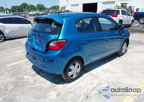 2024 Mitsubishi Mirage Es/Le from USA, damaged, VIN ML32AUHJ0RH017988